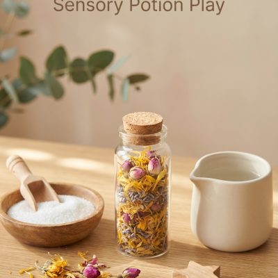 Dried flowers potion mix