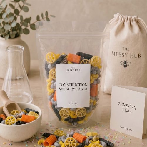 Construction Sensory Pasta