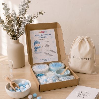 Winter wonderland slime kit