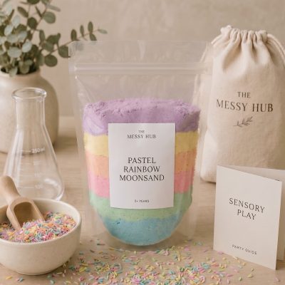 Rainbow Sensory Moonsand